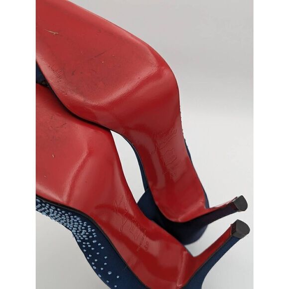 Christian Louboutin Helmoon d'Orsay satin pumps size EU 39 - Picture 6 of 10